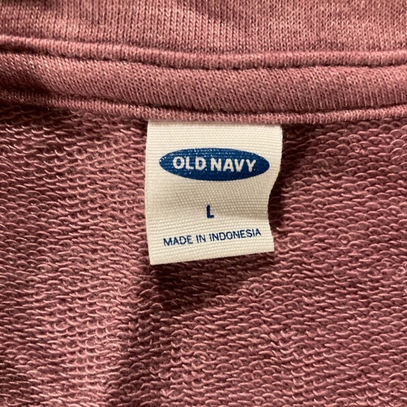 🩰Old Navy🩰Mauve Ruffled Sleeve Sweatshirt  NWT - Picture 5 of 7